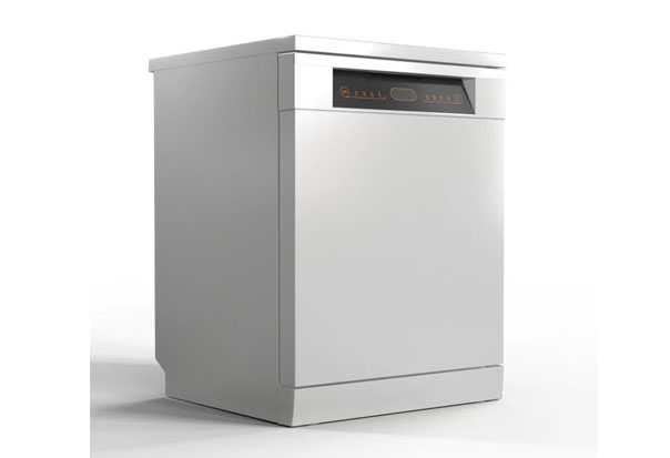 dishwasher freestanding silver